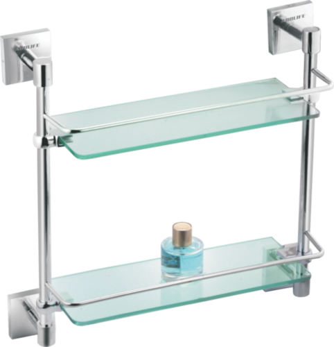 Kubix Double Glass Shelf