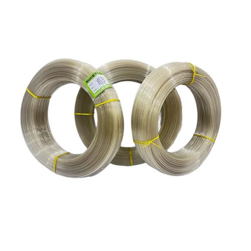 Golden Transparent Pet Wire Insulation Material: Copper