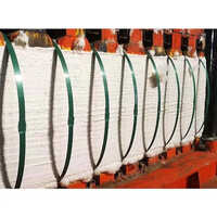 Cotton Ginning Pet Strap - Cotton Material, 20 Kg Roll, Green Color | Commercial Usage, Customized Size, Plain Packaging