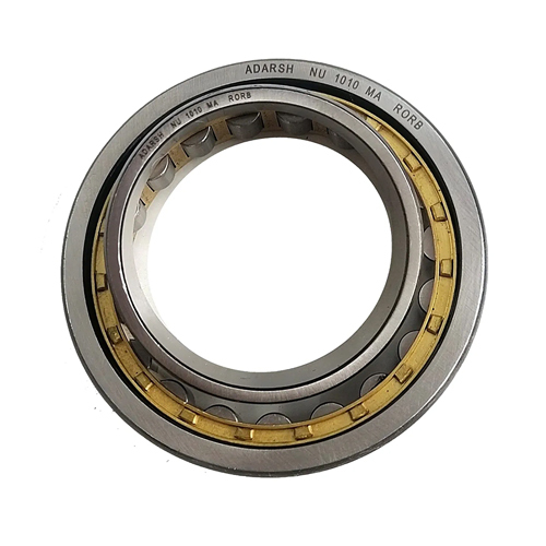 NU-1010-MA Cylindrical Roller Bearing - Steel Material, Size Options Available, Silver Color | Industrial Usage for Enhanced Performance and Durability