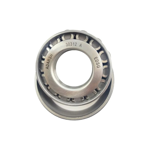 30312 Steel Tapper Roller Bearing - Steel Material, Variable Size, Silver Color | Tapered Roller Bearing for Industrial Applications