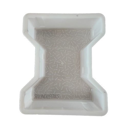 I-Shape White PVC Paver Moulds