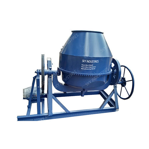 Blue Cement Concrete Machine