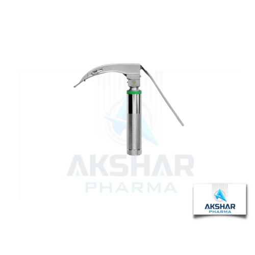 Curved flexible laryngoscope