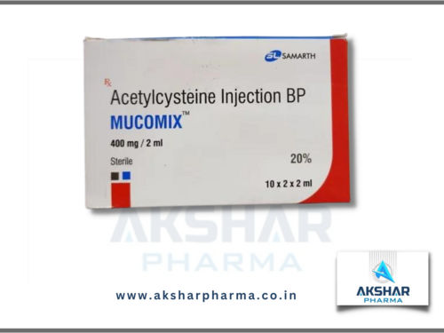 Liquid Mucomix 400mg Injection