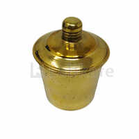 Spirit Lamp - 100 Milliliter Brass, Golden Finish For Industrial And Laboratory Use