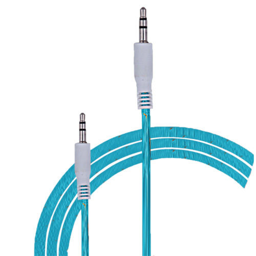 Cotton Braided Aux Cable