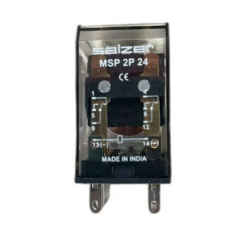 Black Electronic Salzer Make Relay