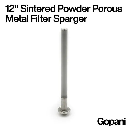 12 Sintered Powder Porous Metal Filter Carbonation Stones