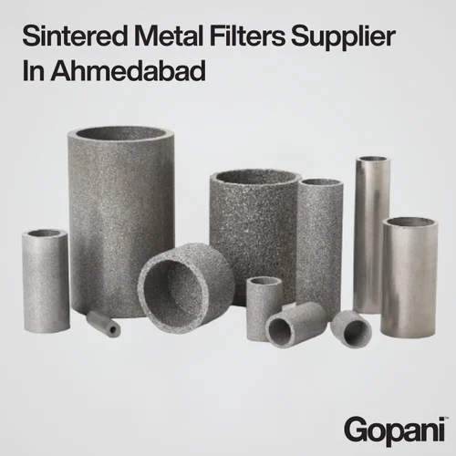 Sintered Metal Filters Supplier In Ahmedabad Application Industrial at