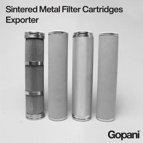 Sintered Metal Filter Cartridges Exporter