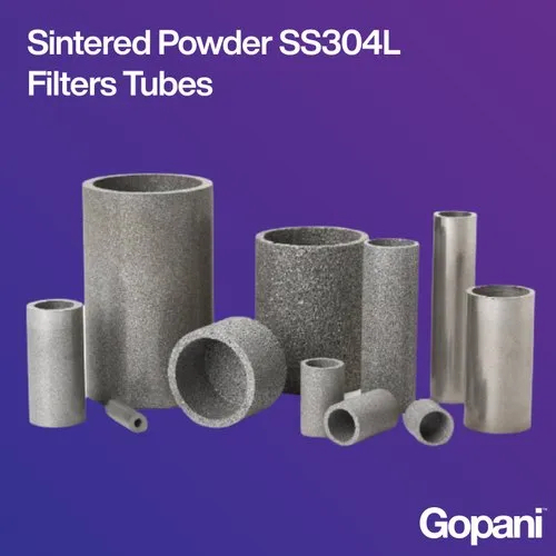 Sintered Powder SS304L Filters Tubes