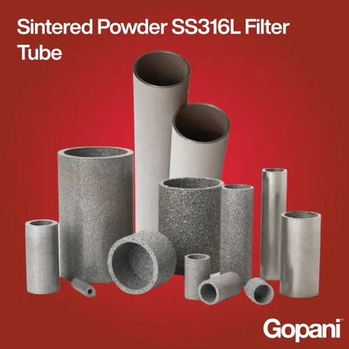 Sintered Powder Ss316l Filter Tube