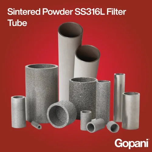 Sintered Powder SS316L Filter Tube