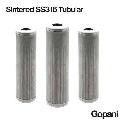 Sintered SS316 Cylindrical Filter
