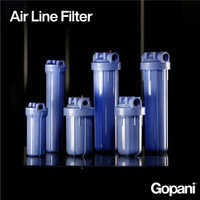 Air Line Filter - Polypropylene Round Industrial Depth Filter Cartridge | Blue Design For Efficient Industrial Applications