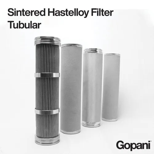Sintered Hastelloy Filter Tubular