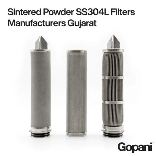 Sintered Powder SS304 Filters Manufacturers Gujarat