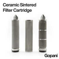 Ceramic Sintered Filter Cartridge - Application: Industrial