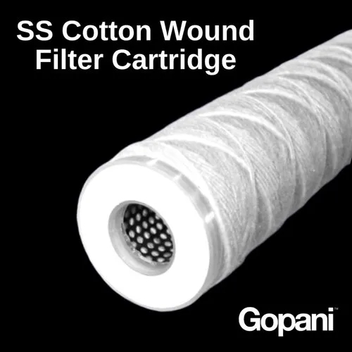 Microfiber Stainless Steel Cotton Wound Filter Cartridge