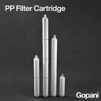 Pp Filter Cartridge - Industrial Application, Round Shape, White Color | Optimal Filtration Solution For Industrial Needs