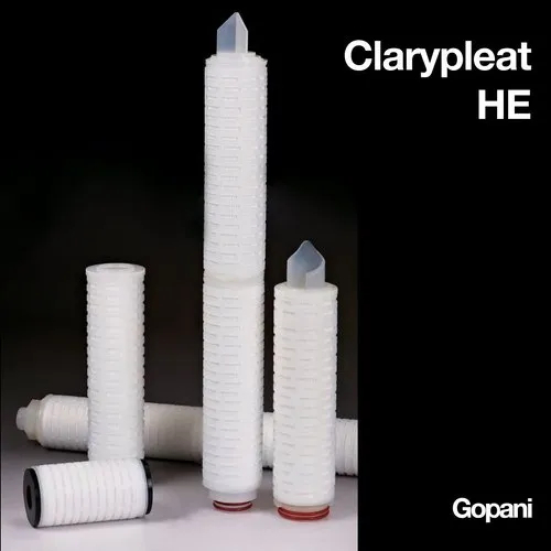 High Efficiency Pleated Filter Cartridges