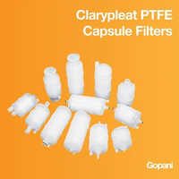 Clarypleat Ptfe Sterilising Grade Capsule Filters - Application: Industrial
