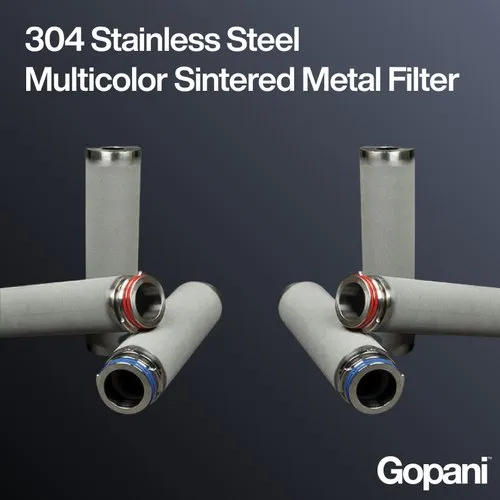 304 Stainless Steel Multicolor Sintered Metal Filter
