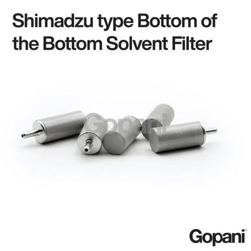 Shimadzu type Bottom of the Bottom Solvent Filter
