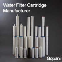 Water Filter Cartridge Manufacturer
