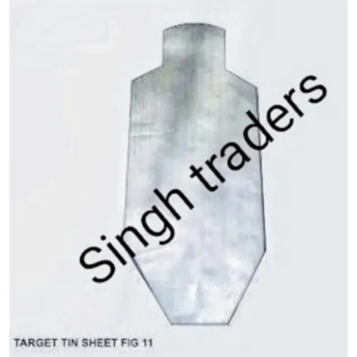 Figure 11 Target Tin Sheet - Tin Material, 3ft Size, Gray Color | Industrial Application for Shooting Sports