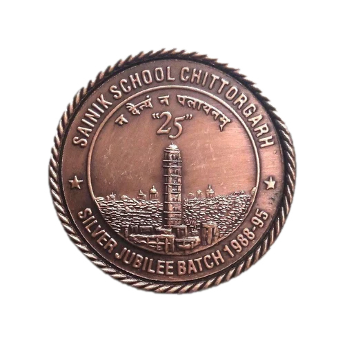 Custom Medal - Die Casting Metal, 1.5-6 Inches Diameter, Brown Color, Round Shape | Competitive Style, Sports Trophy Award