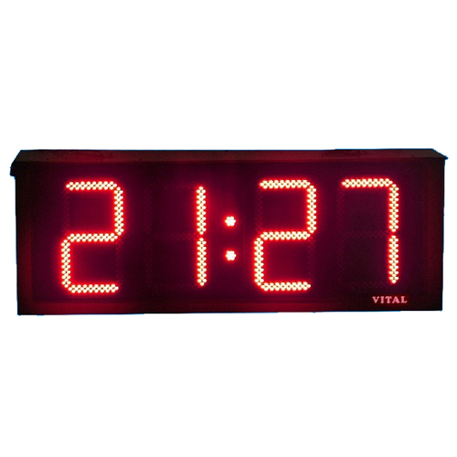Digital Clock Display Board Application: Commercial