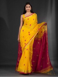 Linen Ball Saree