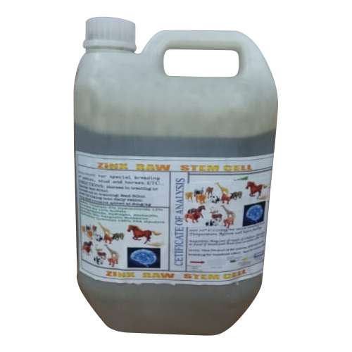 Zinc Raw Stem Cell Liquid Application: Industrial