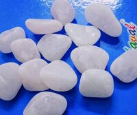 High Quality semiprecious stone Round Polished Pure Rose Quartz Pebbles Beads for Decoration Purpose