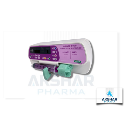 Syringe pump for enteral nutrition
