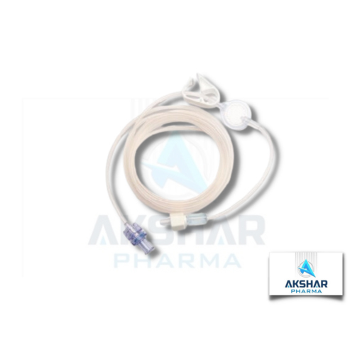 Extension tube with anti-siphon valve