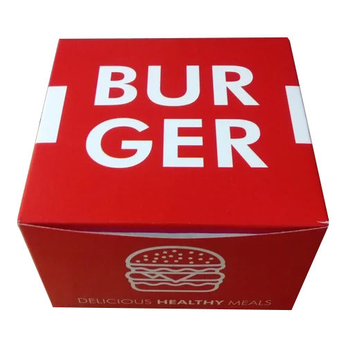 Laminated Material Burger Packaging Box