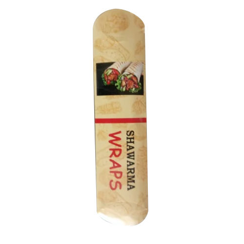 Laminated Material Shawarma Wrap Packaging Box