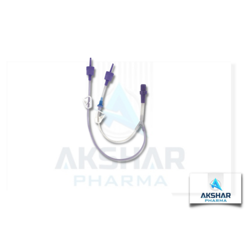 Upper double line adaptor with ENPlus spike adaptor