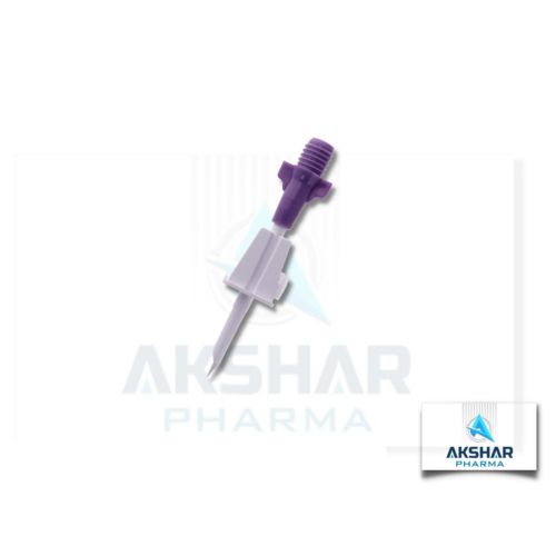 Adapter with spike for bottle