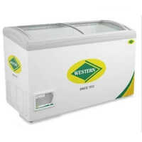Western Deep Freezer Curved Glass WHF425GCL