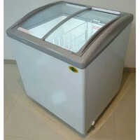 Western Deep Freezer Curved Glass Top NWHF225GCL