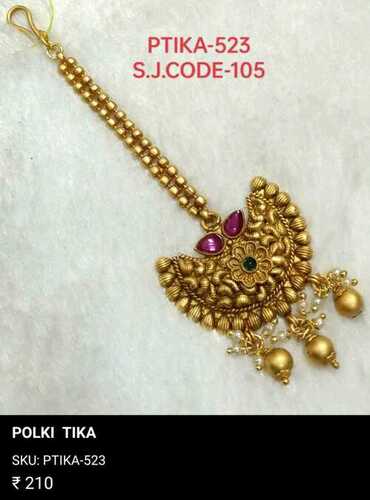 GOLD PLATED MANG TIKA