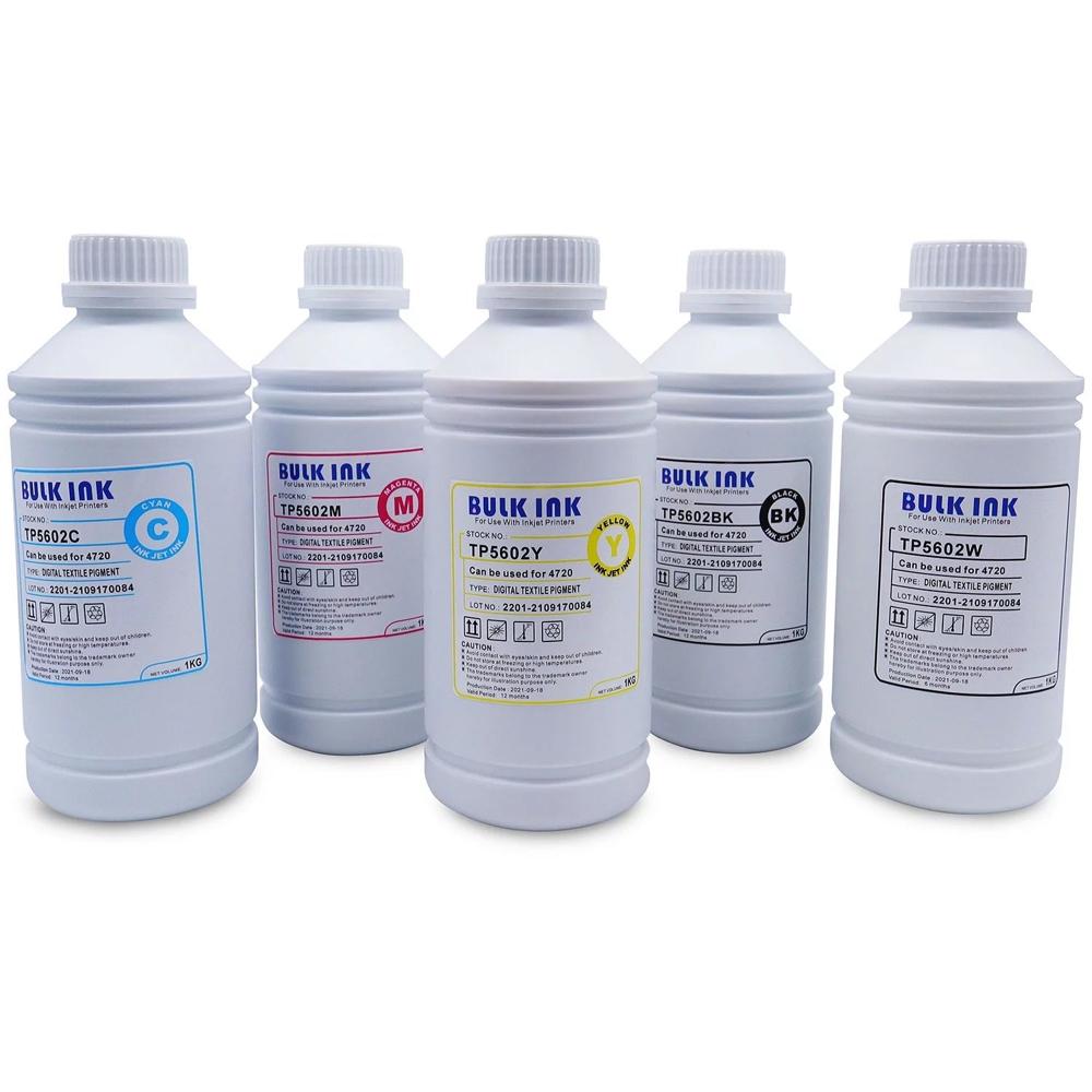 DTF CMYKW Bulk ink 