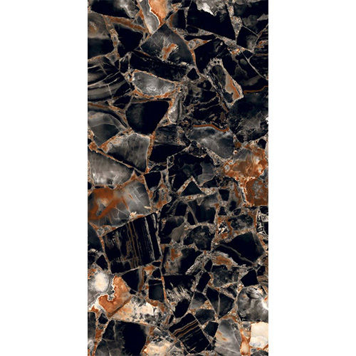 Blacks 600 Into1200Mm Agate Nero Tiles