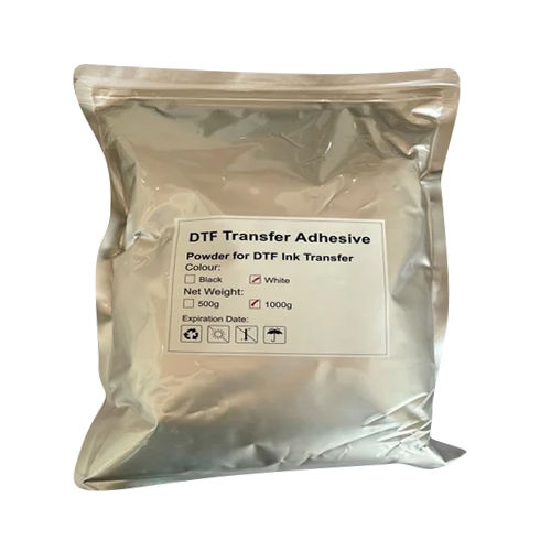 500g Dtf Hot Melt Transfer Powder Black Or White Adhesive For