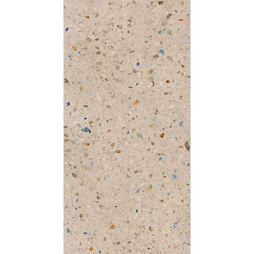 600 Into 1200Mm Matt Terrazo Beige Tiles Size: 600X1200 Mm