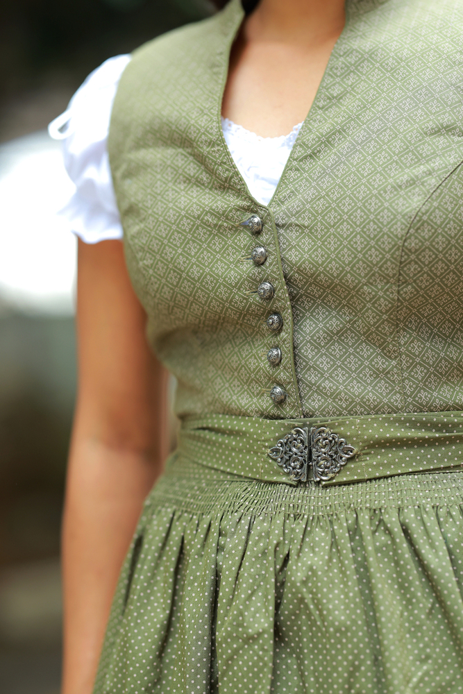 cotton dirndl dress